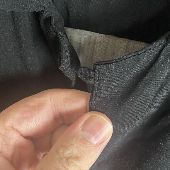 RIPPLE JUNCTION DEATH ROW RECORDS Mens Black Button Short Sleeve Short Size M - Picture 11 of 13